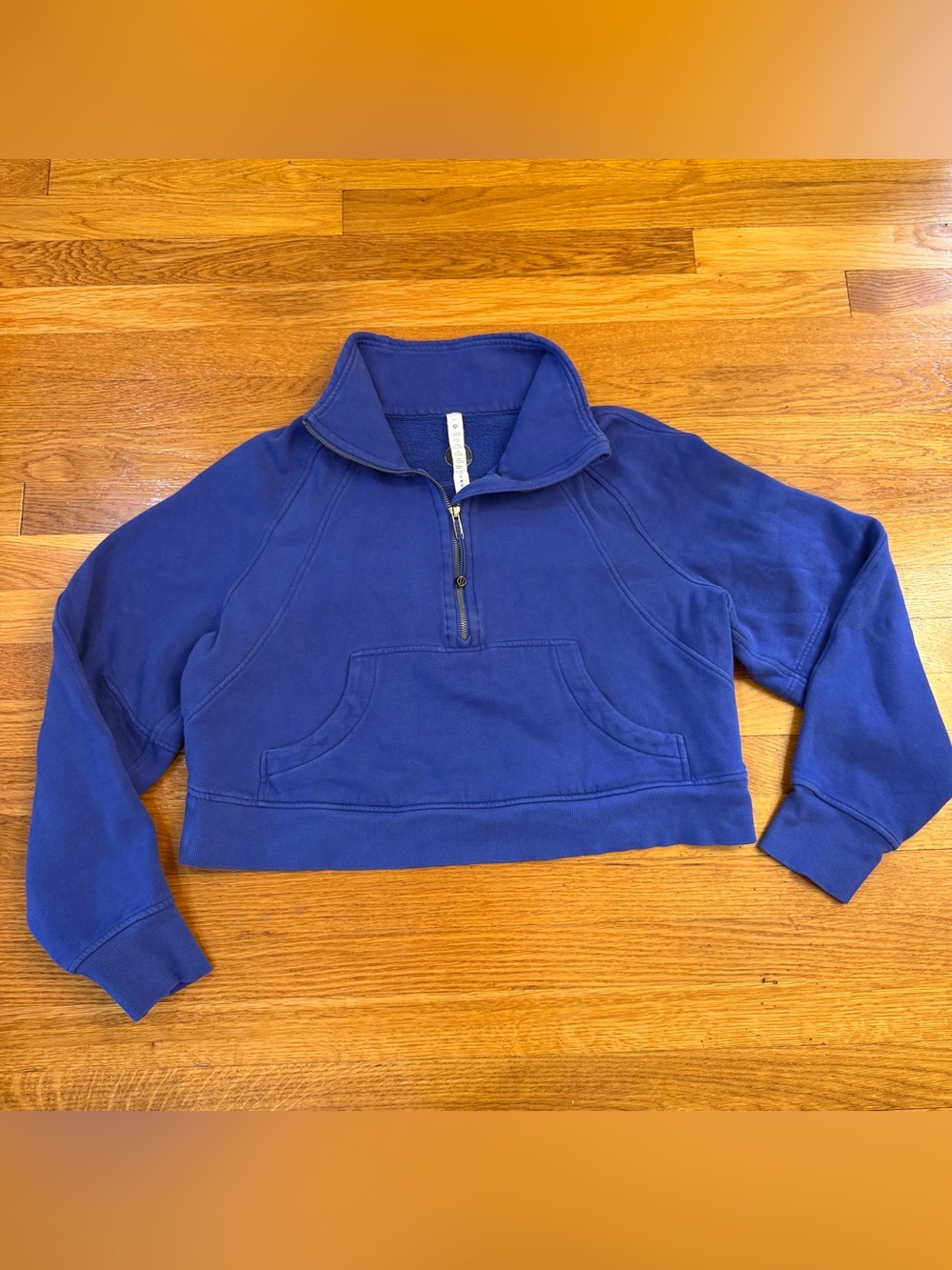 Lululemon Scuba Oversized Funnel Neck Half Zip Psychic (Blue/Indigo) - Size M/L